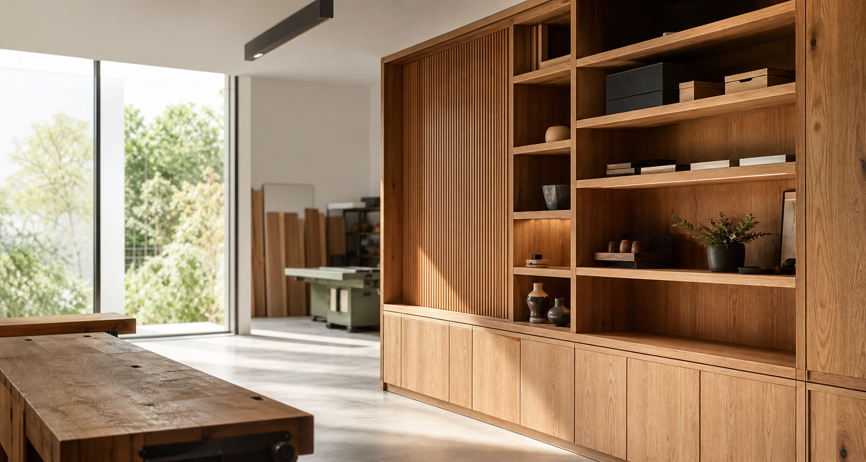 Agencement bois et meuble sur mesure